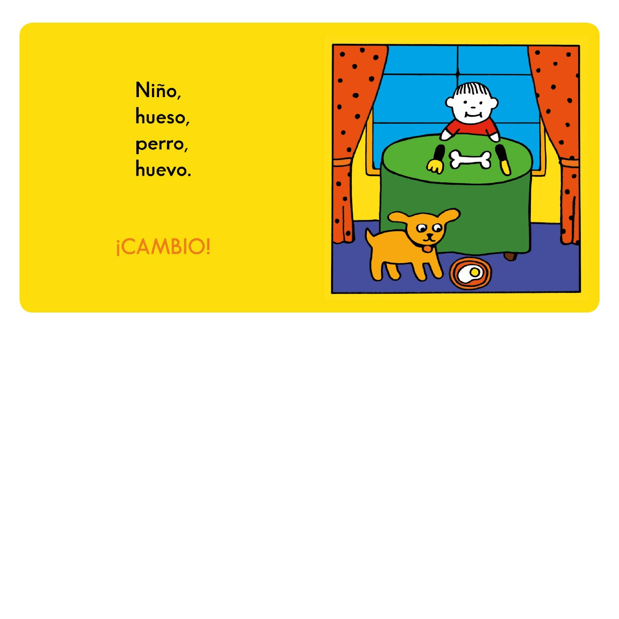 niño huevo perro hueso niño huevo perro hueso
